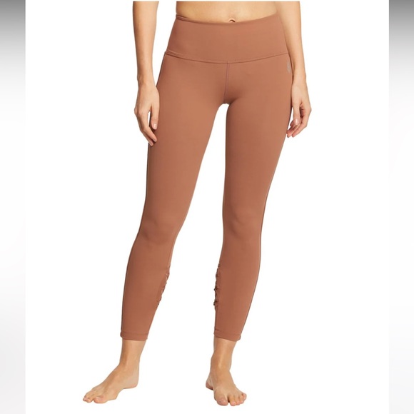 Free People Movement Revelation Yoga Leggings Brown Sz Small NWOT - Picture 2 of 9